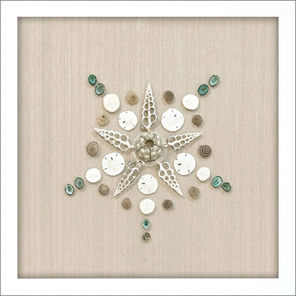 Caparazon Wood Brown Framed Wall Art