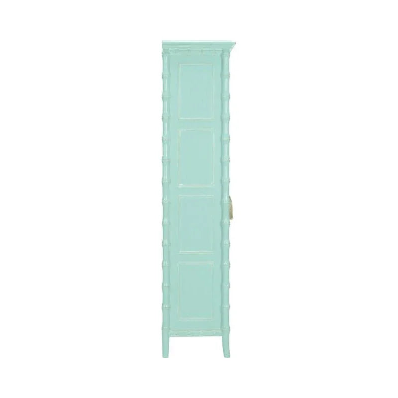 Cape Cod Linen Green Cabinet - LOOMLAN - Wildwood - Accent Cabinets