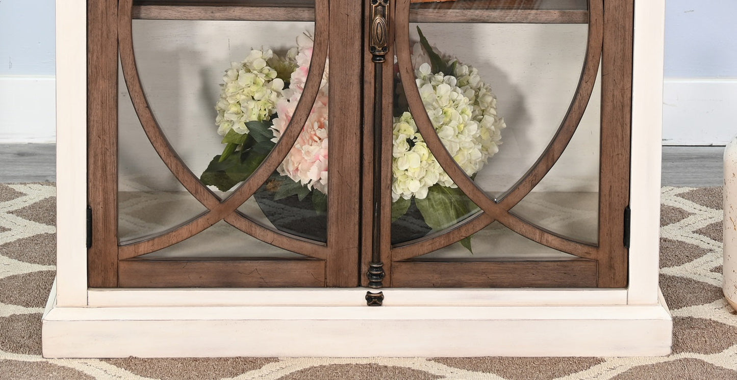 Cape Horizon Wooden White Accent Cabinet