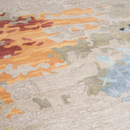Capi Abstract Tan Large Area Rugs For Living Room - LOOMLAN - LOOMLAN - Area Rugs