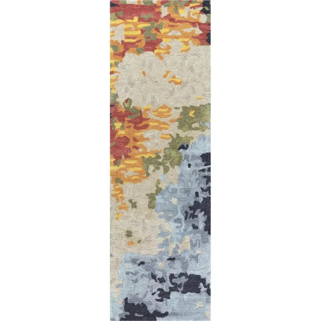 Capi Abstract Tan Large Area Rugs For Living Room - LOOMLAN - LOOMLAN - Area Rugs