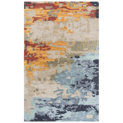 Capi Abstract Tan Large Area Rugs For Living Room - LOOMLAN - LOOMLAN - Area Rugs
