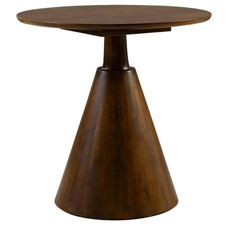 Capitan's Wooden Round Pub Table - LOOMLAN - Furniture Classics - Bar Tables