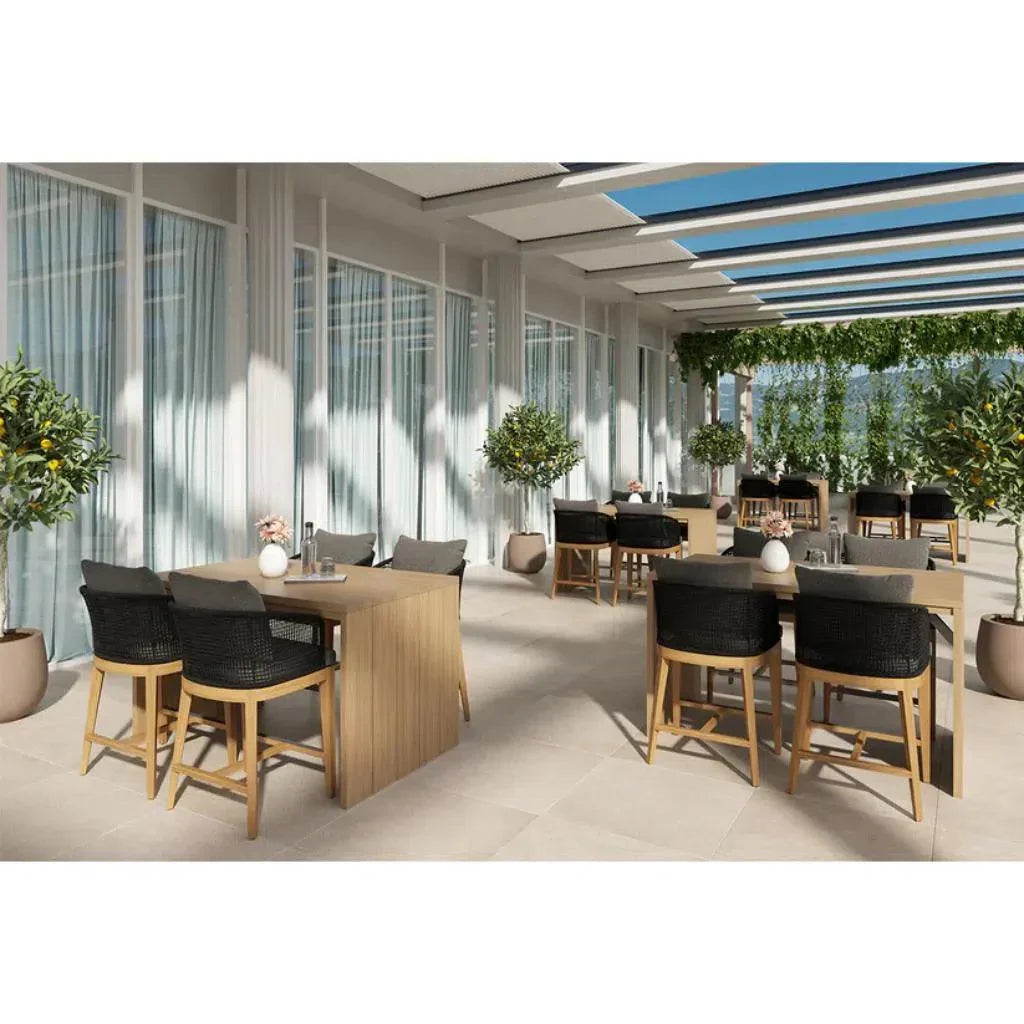 Capri Fabric Outdoor Counter Stool - LOOMLAN - SUNPAN - Counter Stools