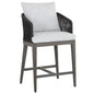 Capri Fabric Outdoor Counter Stool - LOOMLAN - SUNPAN - Counter Stools