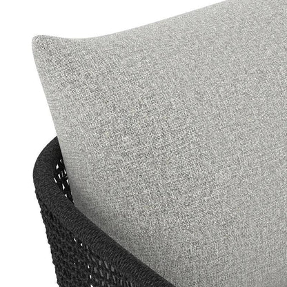 Capri Fabric Outdoor Dining Armchair-Outdoor Dining Chairs-SUNPAN-LOOMLAN