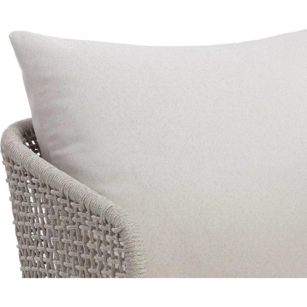 Capri Fabric Outdoor Dining Armchair-Outdoor Dining Chairs-SUNPAN-LOOMLAN