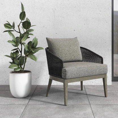 Capri Fabric Outdoor Lounge Chair-Outdoor Lounge Chairs-SUNPAN-LOOMLAN