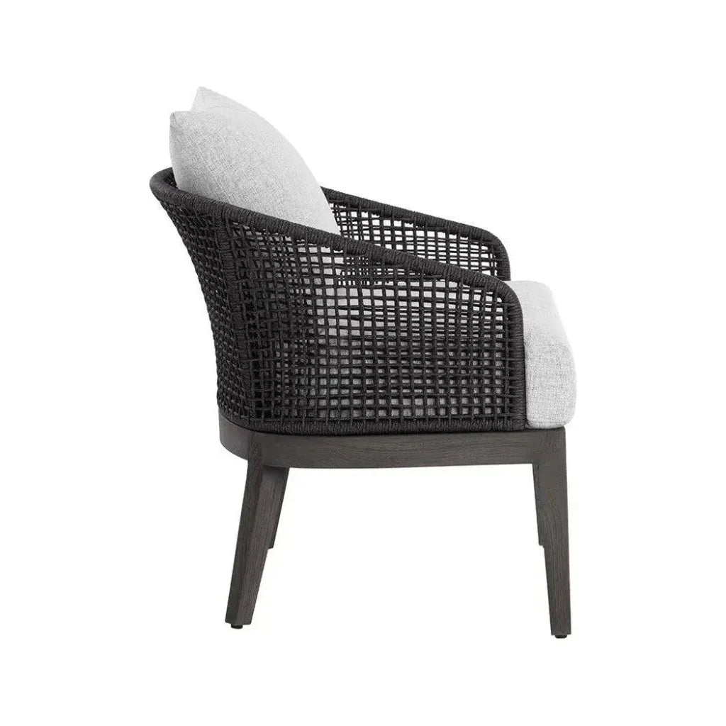 Capri Fabric Outdoor Lounge Chair-Outdoor Lounge Chairs-SUNPAN-LOOMLAN