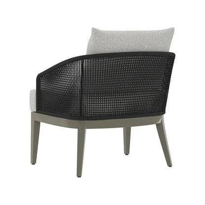 Capri Fabric Outdoor Lounge Chair-Outdoor Lounge Chairs-SUNPAN-LOOMLAN