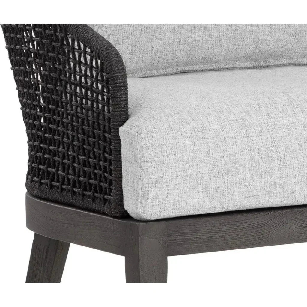 Capri Fabric Outdoor Lounge Chair-Outdoor Lounge Chairs-SUNPAN-LOOMLAN