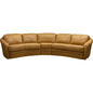 Capri Luxurious Leather Comfort Sectional - LOOMLAN - Sectionals