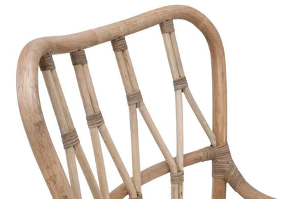 Caprice Fabric Armless Dining Chair 2PC