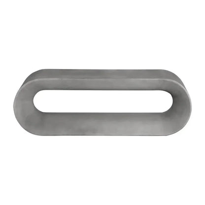 Capsule Concrete Outdoor Backless Bench-Outdoor Benches-SUNPAN-LOOMLAN