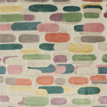 Capsules Multicolor Throw Pillow