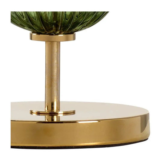 Cara Green Crystal Brass Finish Table Lamp - LOOMLAN - Wildwood - Table Lamps