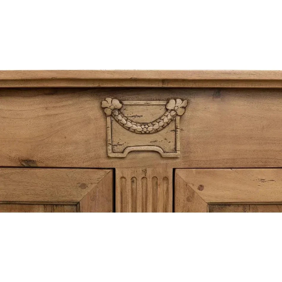 Caracole Credenza Cabinet for Living Room Driftwood - LOOMLAN - Sarreid - Sideboards
