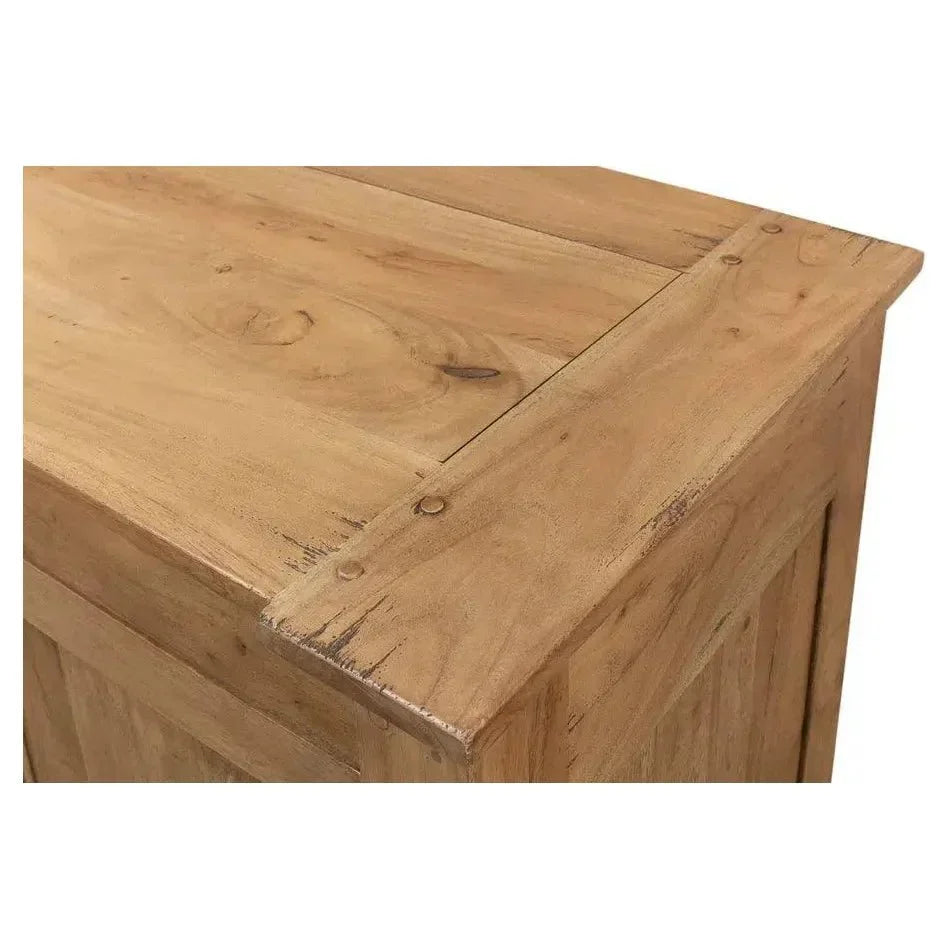 Caracole Credenza Cabinet for Living Room Driftwood - LOOMLAN - Sarreid - Sideboards