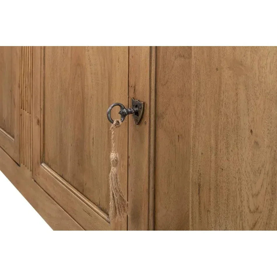 Caracole Credenza Cabinet for Living Room Driftwood - LOOMLAN - Sarreid - Sideboards