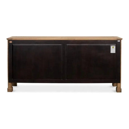 Caracole Credenza Cabinet for Living Room Driftwood - LOOMLAN - Sarreid - Sideboards