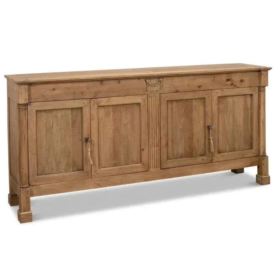 Caracole Credenza Cabinet for Living Room Driftwood - LOOMLAN - Sarreid - Sideboards