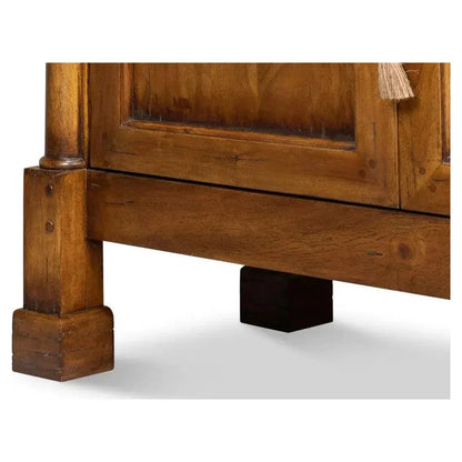 Caracole Credenza Fruitwood Cabinet for Living Room - LOOMLAN - Sarreid - Sideboards