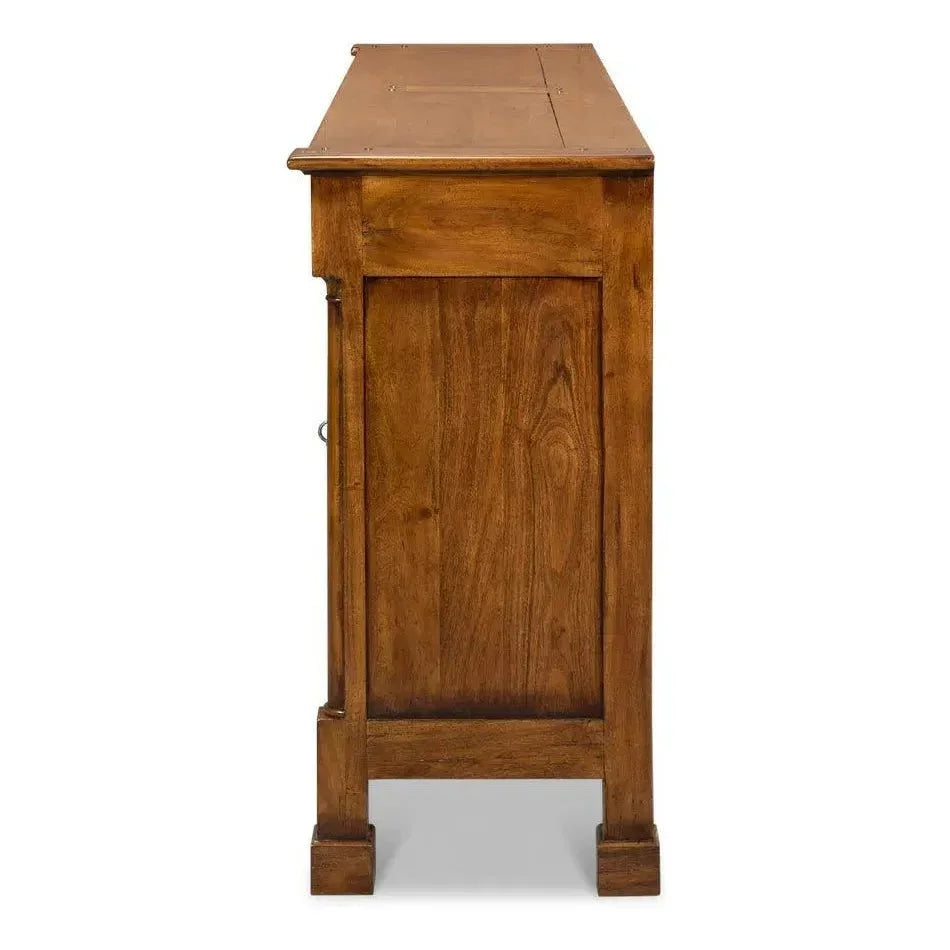 Caracole Credenza Fruitwood Cabinet for Living Room - LOOMLAN - Sarreid - Sideboards