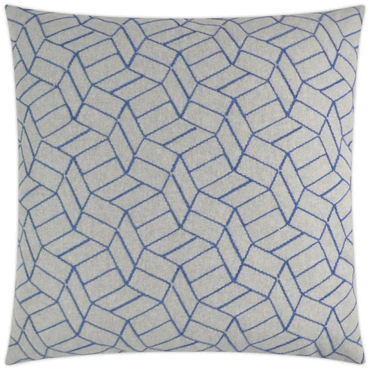 Caramba Sapphire Grey Throw Pillow Insert - LOOMLAN - D.V. Kap - Throw Pillows
