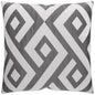 Carat Grey Throw Pillow With Insert - LOOMLAN - D.V. Kap - Throw Pillows