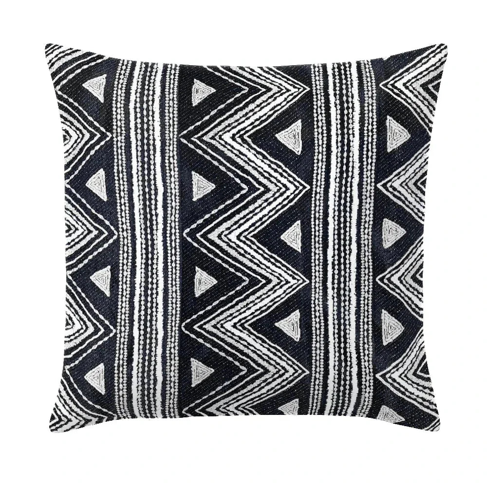 Carbato Quarry Handmade Outdoor Pillow-Outdoor Pillows-Earnest Collection-20" Square-LOOMLAN