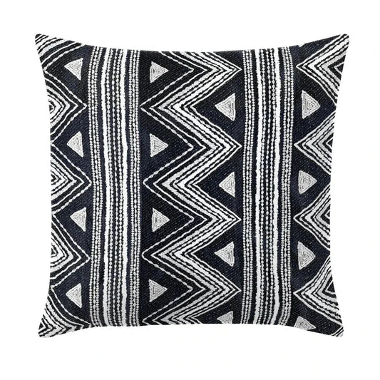 Carbato Quarry Handmade Outdoor Pillow-Outdoor Pillows-Earnest Collection-20" Square-LOOMLAN