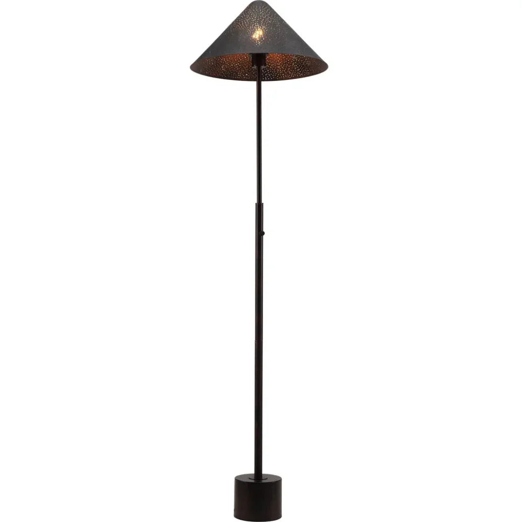 Cardo Floor Lamp Bronze-Floor Lamps-Zuo Modern-LOOMLAN