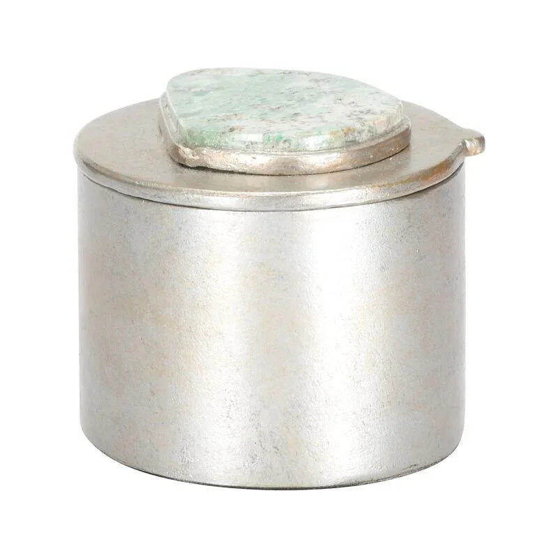 Caribbean Metal Made Jewelry Box - LOOMLAN - Chelsea House - Boxes & Bowls