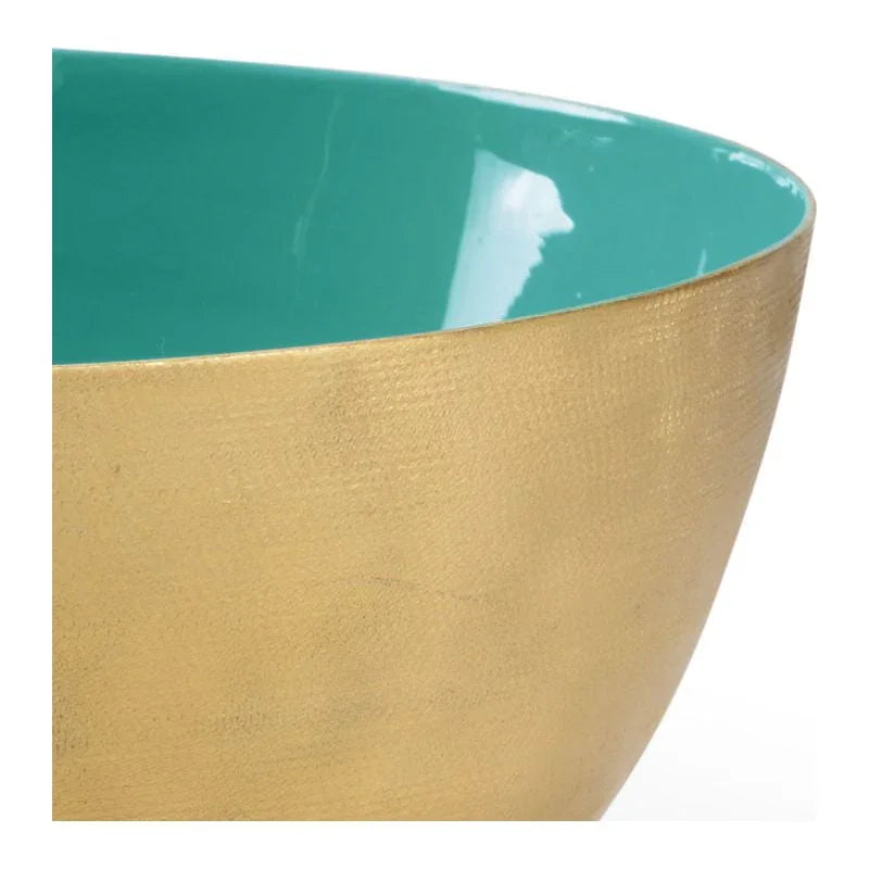 Caribbean Textured Gold Bowl - LOOMLAN - Wildwood - Boxes & Bowls