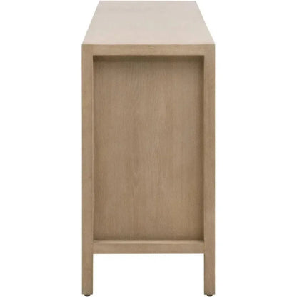 Carina Cane & Reclaimed Wood Media Sideboard - LOOMLAN - Essentials For Living - Sideboards