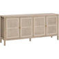 Carina Cane & Reclaimed Wood Media Sideboard - LOOMLAN - Essentials For Living - Sideboards
