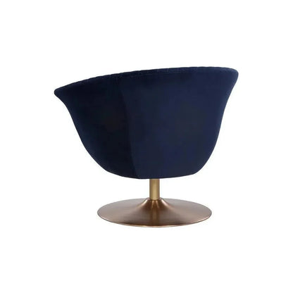 Carine Fabric Swivel Lounge Chair-Lounge Chairs-SUNPAN-LOOMLAN