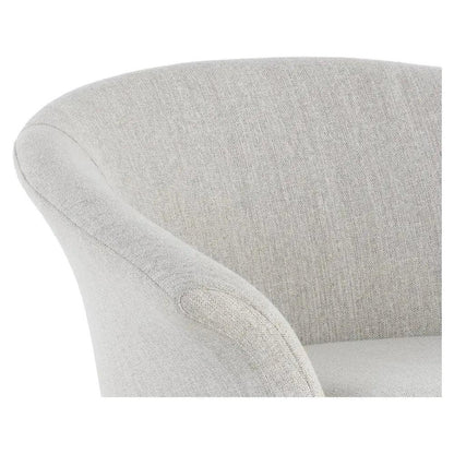Carine Fabric Swivel Lounge Chair-Lounge Chairs-SUNPAN-LOOMLAN
