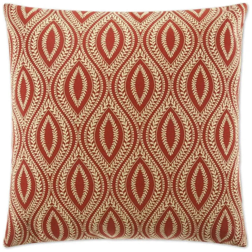 Carino Paprika Throw Pillow With Insert - LOOMLAN - D.V. Kap - Throw Pillows