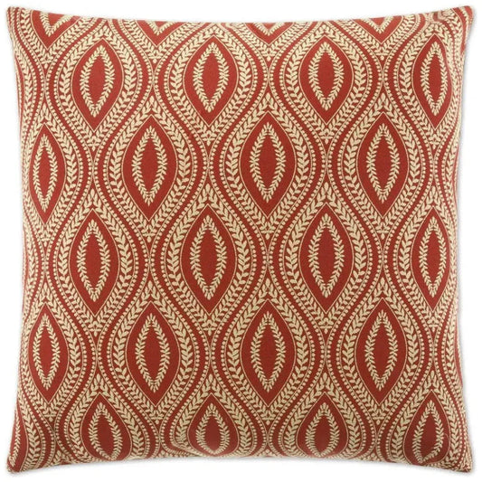 Carino Paprika Throw Pillow With Insert - LOOMLAN - D.V. Kap - Throw Pillows