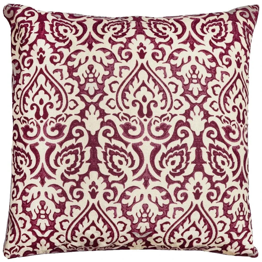 Carl Damask Decorative Throw Pillow For Couch - LOOMLAN - LOOMLAN - Throw Pillows