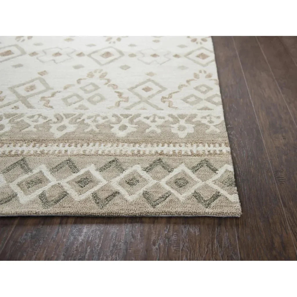 Carl Tribal Motif Natural Large Area Rugs - LOOMLAN - LOOMLAN - Area Rugs