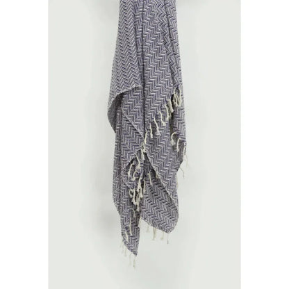 Carla Chevron Cotton Throw Blanket - LOOMLAN - LOOMLAN - Throw Blankets
