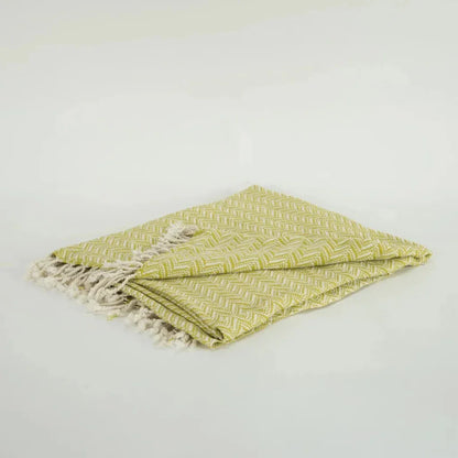 Carla Chevron Cotton Throw Blanket - LOOMLAN - LOOMLAN - Throw Blankets