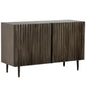Carlin Wooden Iron Taupe Sideboard - LOOMLAN - SUNPAN - Sideboards