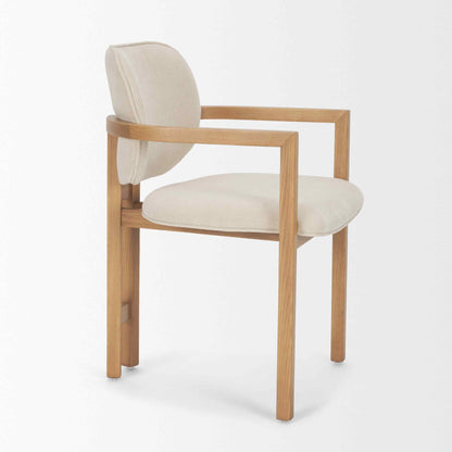 Carlisle Curved Back Leather Dining Armchair 2PC