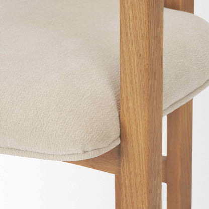 Carlisle Curved Back Leather Dining Armchair 2PC