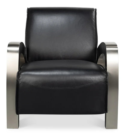 Carlisle Top Grain Leather Accent Chair