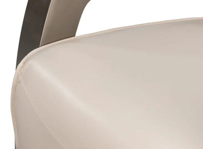 Carlisle Top Grain Leather Armchair - LOOMLAN - Sarreid - Club Chairs