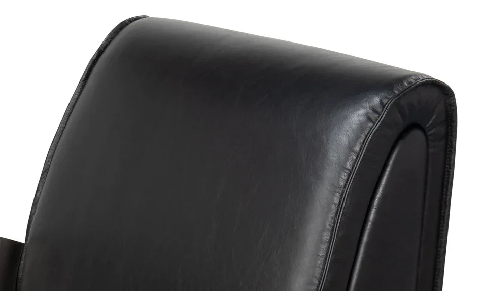 Carlisle Top Grain Leather Accent Chair